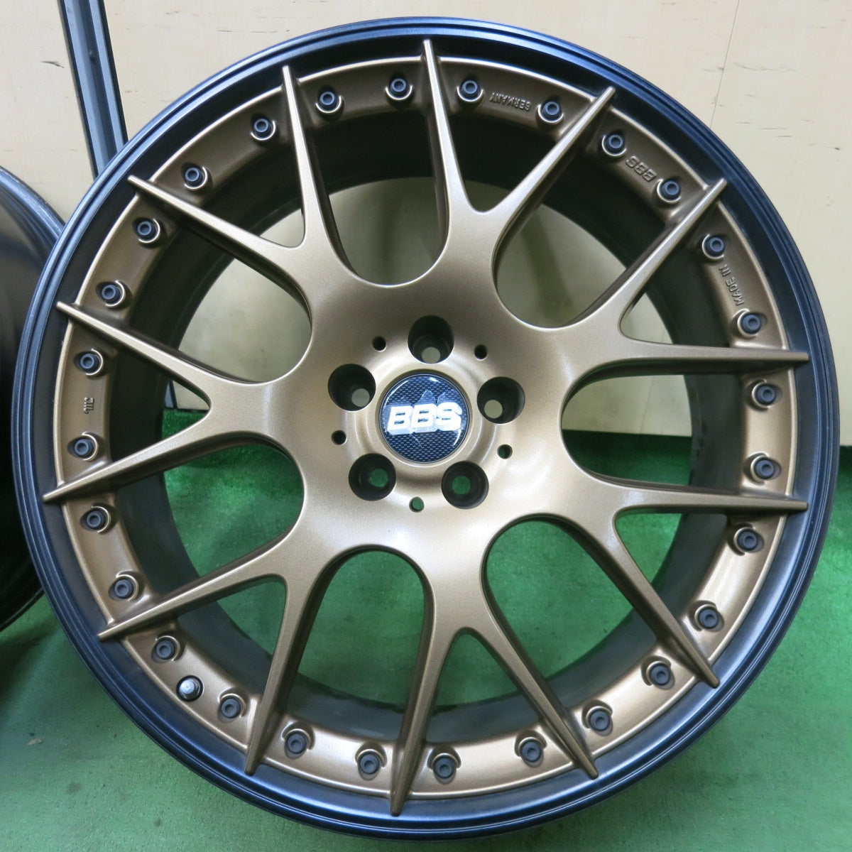 空気圧センサー付★BBS CH-R2 ブロンズ 21インチ ホイール 21×9J 21×10.5J PCD112/5H★5062406SYホ