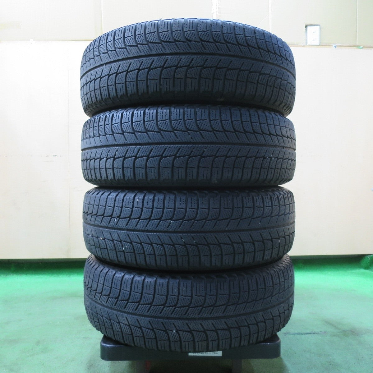 4本価格★日産 純正 OP エスティーロ 185/65R15 スタッドレス ミシュラン X-ICE3+ 15インチ PCD100/4H★5013102イス