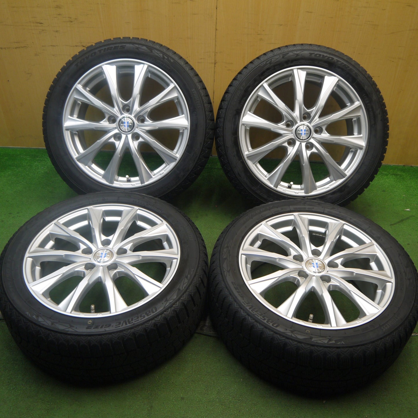 バリ溝!23年!キレイ!9分★スタッドレス 215/50R17 トーヨー オブザーブ GIZ2 NEXTA ネクスタ 17インチ PCD114.3/5H★5082704Hス