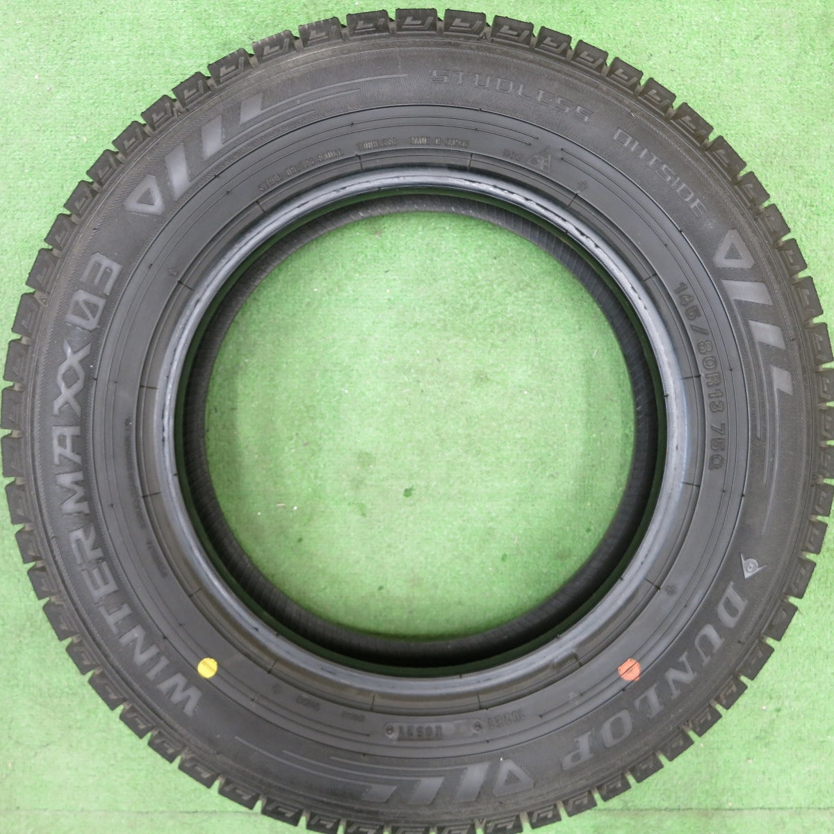 超バリ溝!21年!9.5分以上★スタッドレス 145/80R13 ダンロップ ウインターマックス03 WM03 タイヤ 13インチ N-BOX ワゴンR スペーシア 等★5042504TTスタ