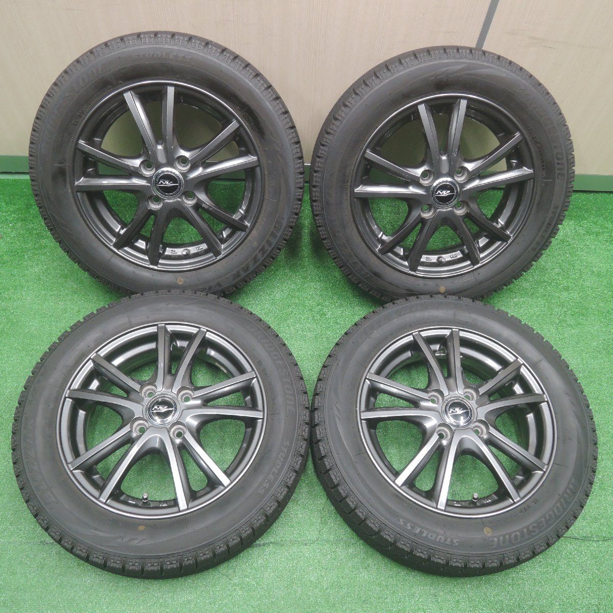 4本価格★スタッドレス 155/65R14 ブリヂストン ブリザック VRX NIRVANA NV ニルバーナ ニルヴァーナ★3080706SYス