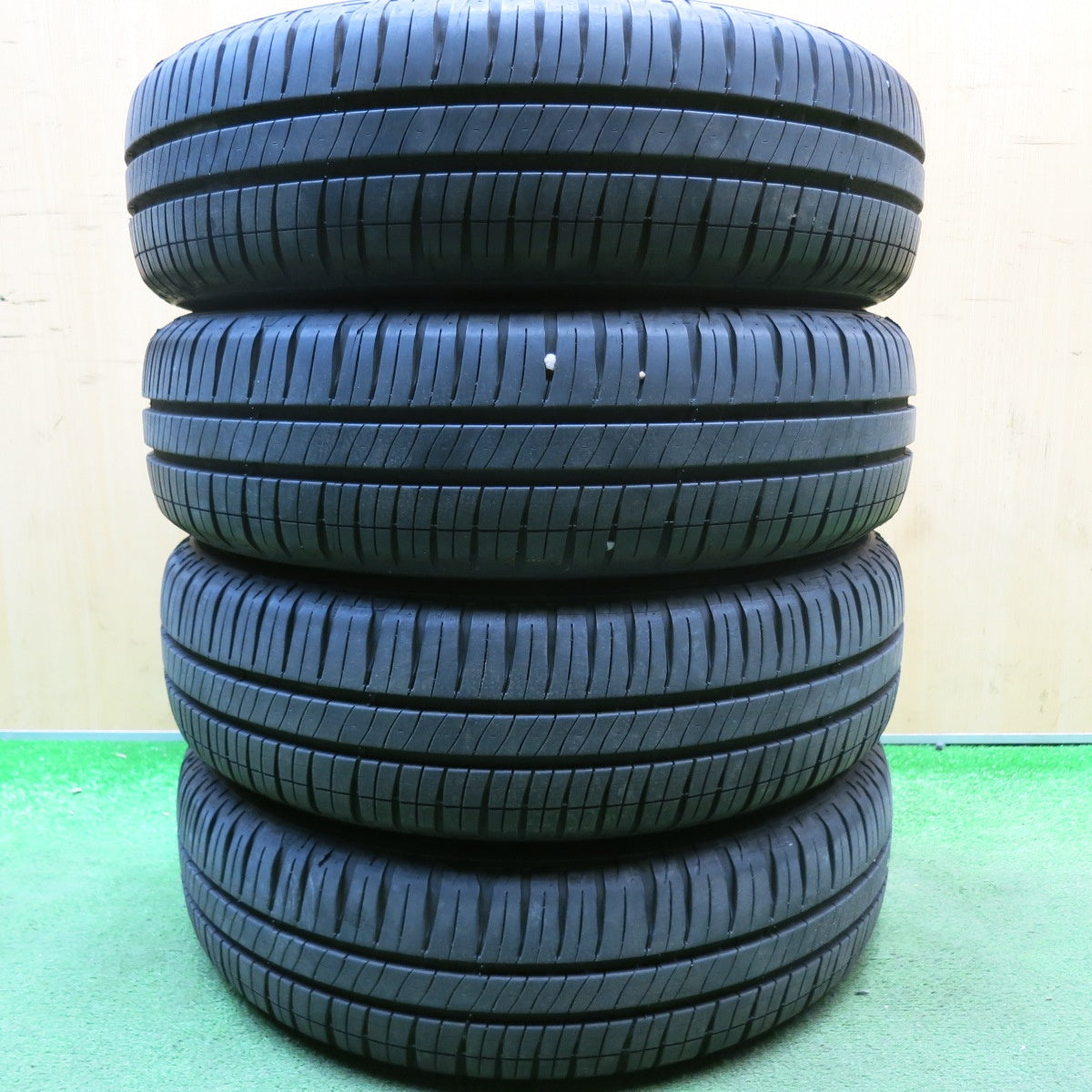 バリ溝!25年!8.5分★155/65R14 ミシュラン エナジーセイバー4 スチール ホイール 14インチ PCD100/4H★6032304HAノ