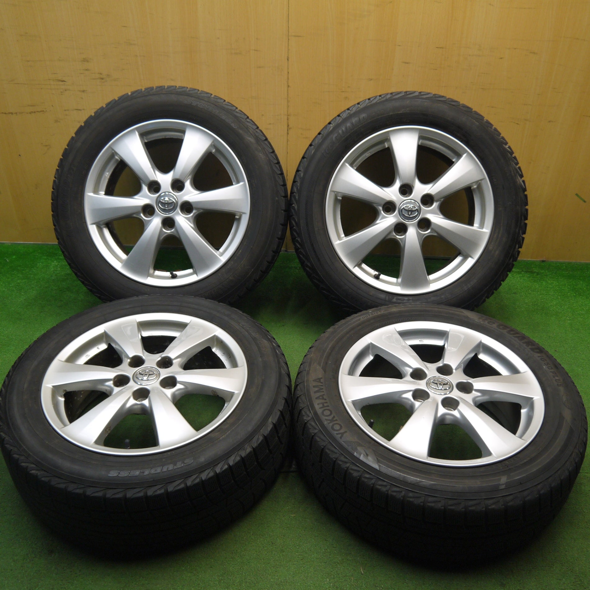4本価格☆トヨタ エスティマ 純正 215/60R17 スタッドレス ヨコハマ