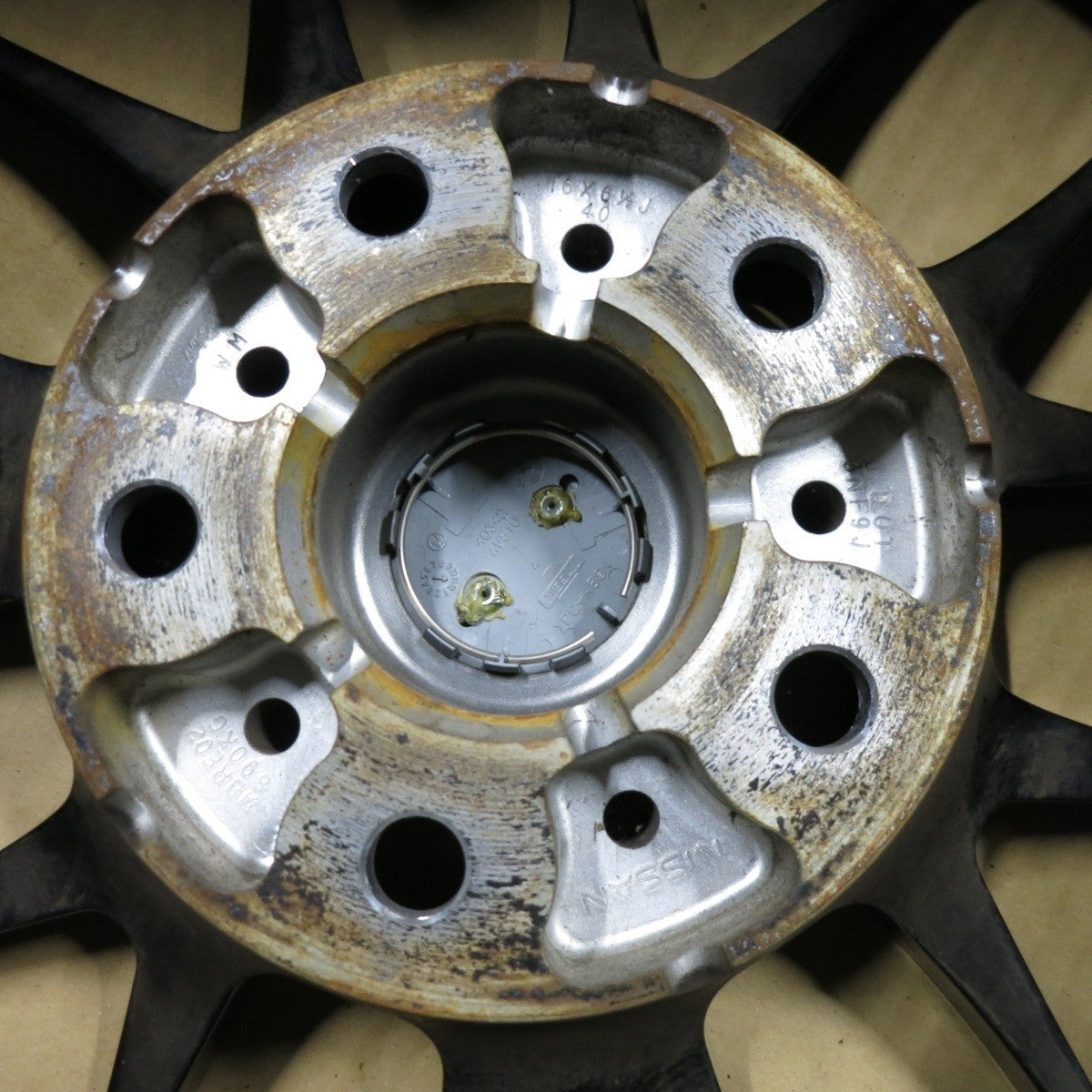 4本価格★日産 リーフ 純正 純正 OP BBS ホイール 16インチ 16×6.5J PCD114.3/5H★5032103SYホ