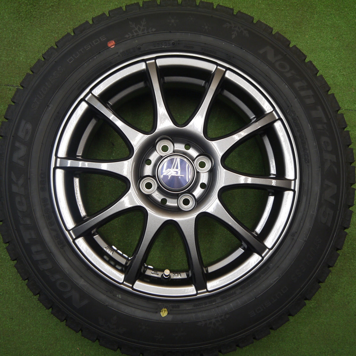 未使用!25年★スタッドレス 185/65R15 オートバックス ノーストレック N5 Abfahren 15インチ PCD100/4H★6012604Hス