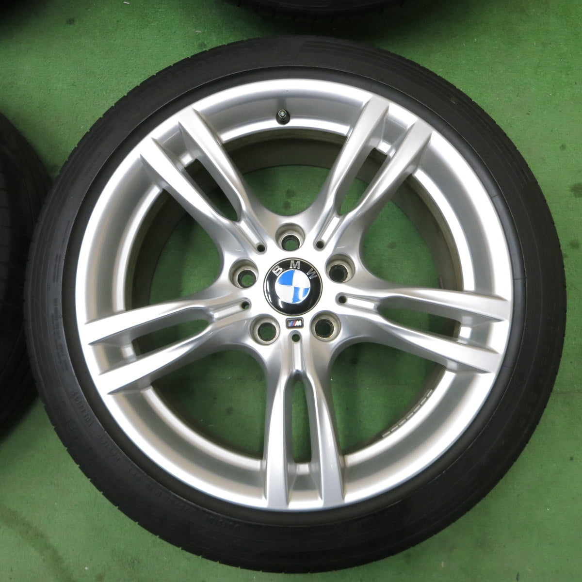 キレイ★BMW F30 F31 3シリーズ Mスポーツ 純正 225/45R18 255/40R18 コンチネンタル コンチスポーツ コンタクト5 SSR RSC PCD120/5H★5040203ナノ