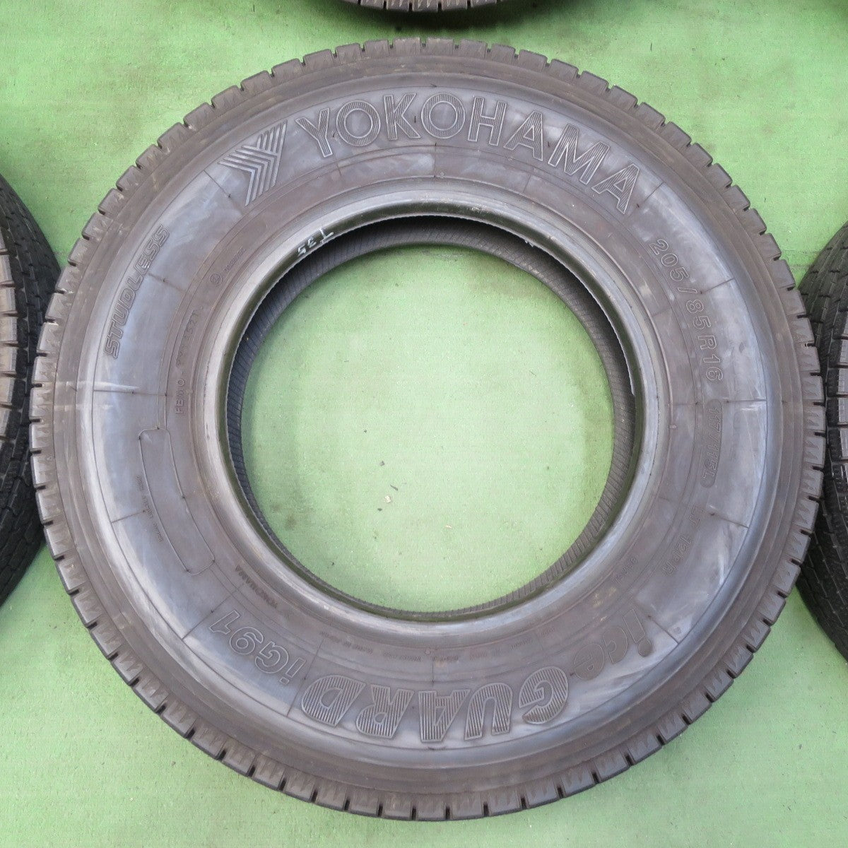 6本価格!22年★トラック タイヤ 205/85R16 117/115L 12PR スタッドレス ヨコハマ アイスガード iG91 16インチ★5061508イスタ