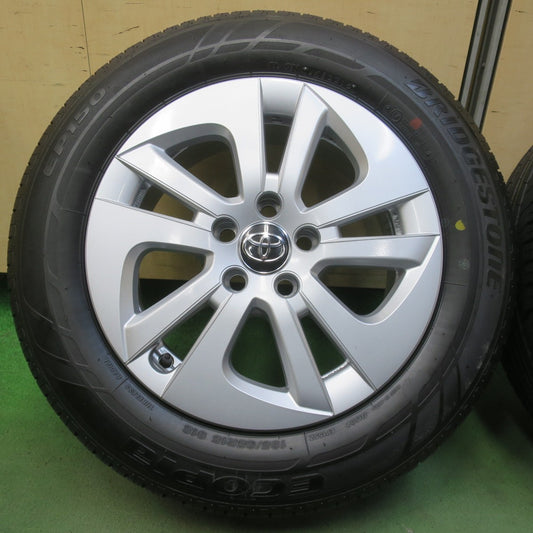 新車外し◎トヨタ 50系 プリウス 純正 195/65R15 ブリヂストン エコピア EP150 15インチ PCD100/5H◎6101703イノ
