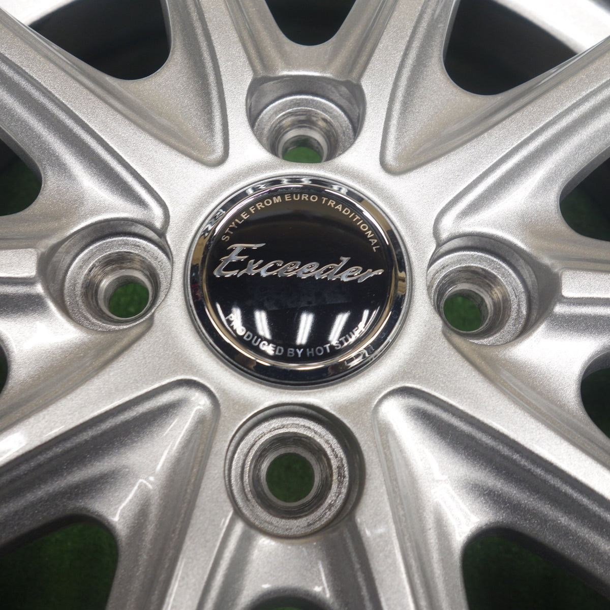 バリ溝!23年!キレイ!9.5分◎スタッドレス 155/65R14 トーヨー オブザーブ GIZ2 Exceeder エクシーダー 14インチ PCD100/4H◎6081002KTス