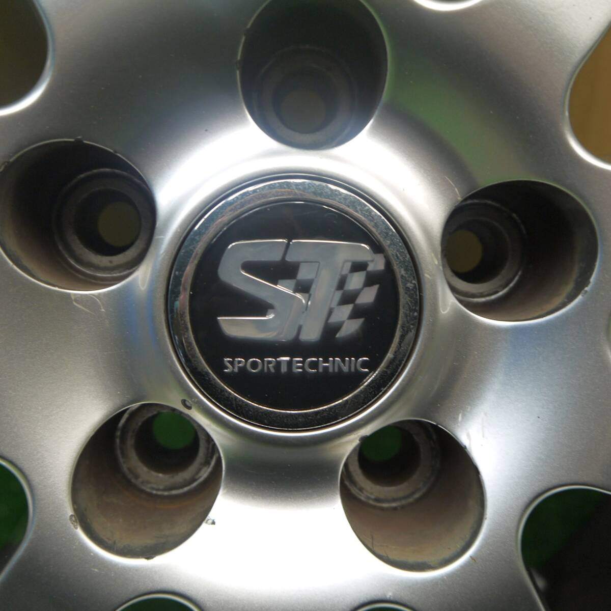 タイヤほぼ未使用!キレイ★プジョー 等 SPORT TECHNIC 215/55R17 スタッドレス ミシュラン X-ICE SNOW スポーツテクニック 17インチ PCD108/5H★5031407Hス