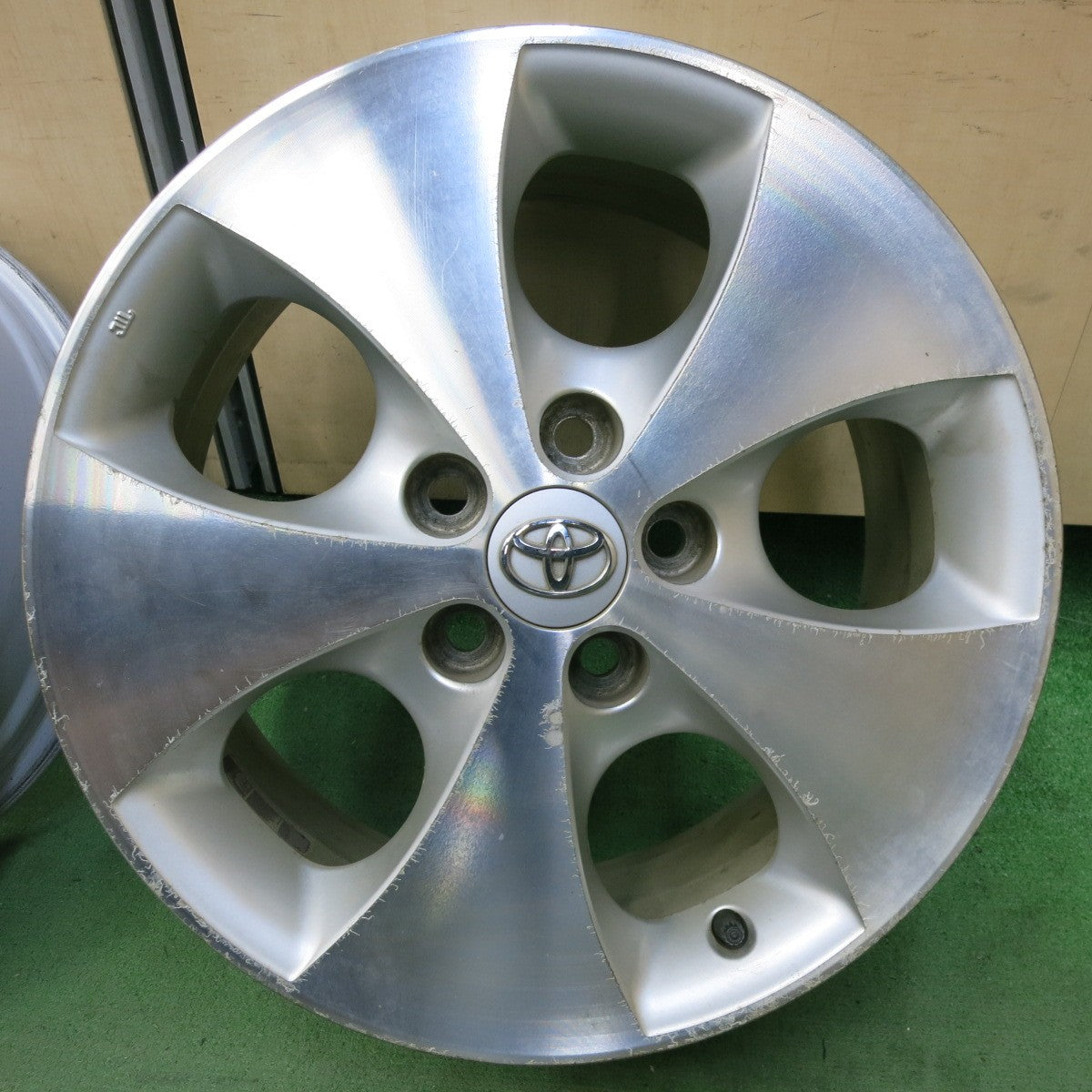 4本価格★トヨタ 10系 アルファード ヴェルファイア 純正 ホイール 17インチ 17×7JJ PCD114.3/5H★5062413SYホ