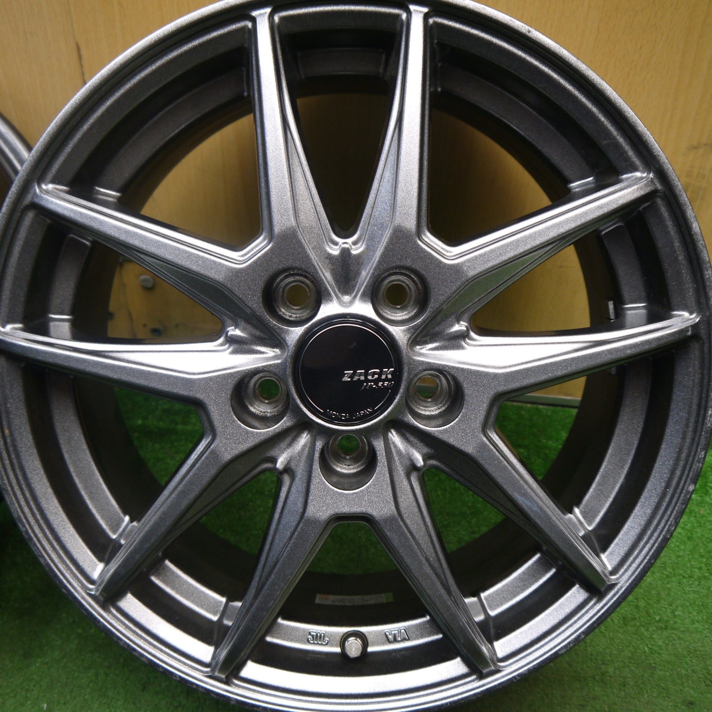 キレイ★プリウス 等 ZACK JP-550 MONZA JAPAN 15インチ ホイール 15×6J ザック モンツァ PCD100/5H★5070806Hホ