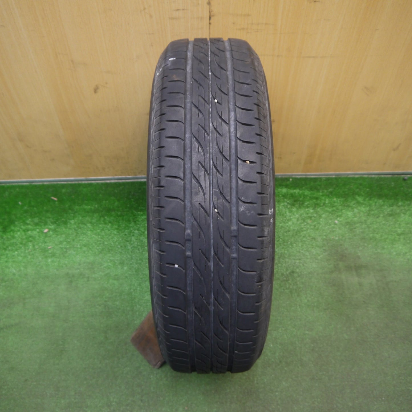 1本価格!22年★スズキ アルト ラパン ショコラ 純正 155/65R14 ブリヂストン ネクストリー エコピア 14インチ PCD100/4H★6031712Hノ