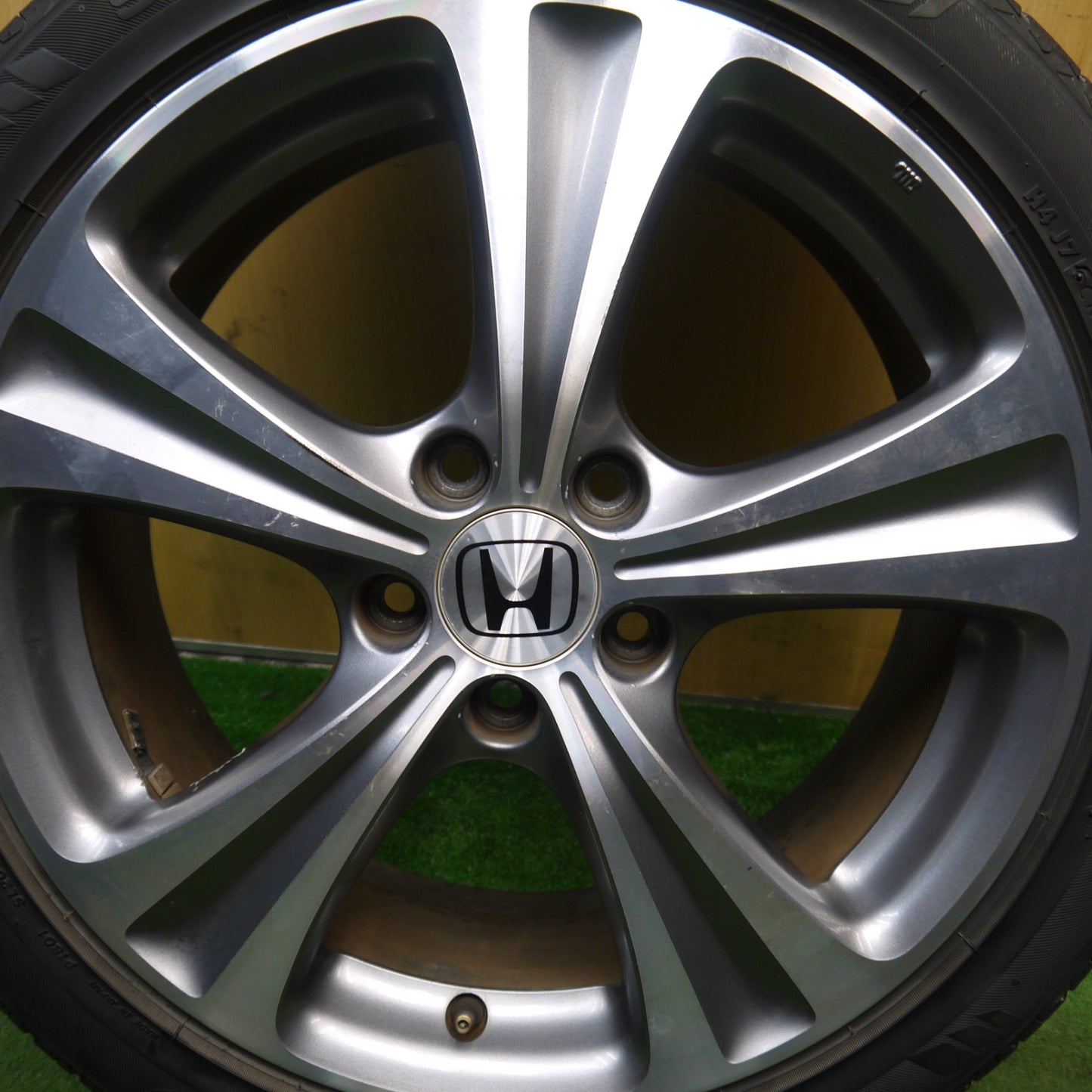 1本価格★ホンダ RB3 オデッセイ アブソルート 純正 225/45R18 セイバーリング SL201 18インチ PCD114.3/5H★5062308Hノ