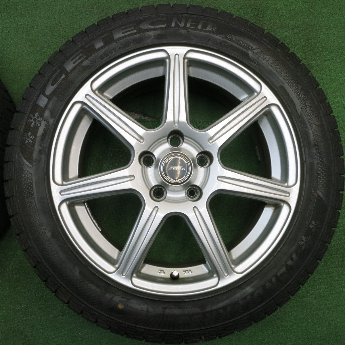 4本価格!22年★スタッドレス 215/55R17 ケンダ KR36 アイステック ネオ TOPRUN トップラン 17インチ PCD114.3/5H★5042101NJス