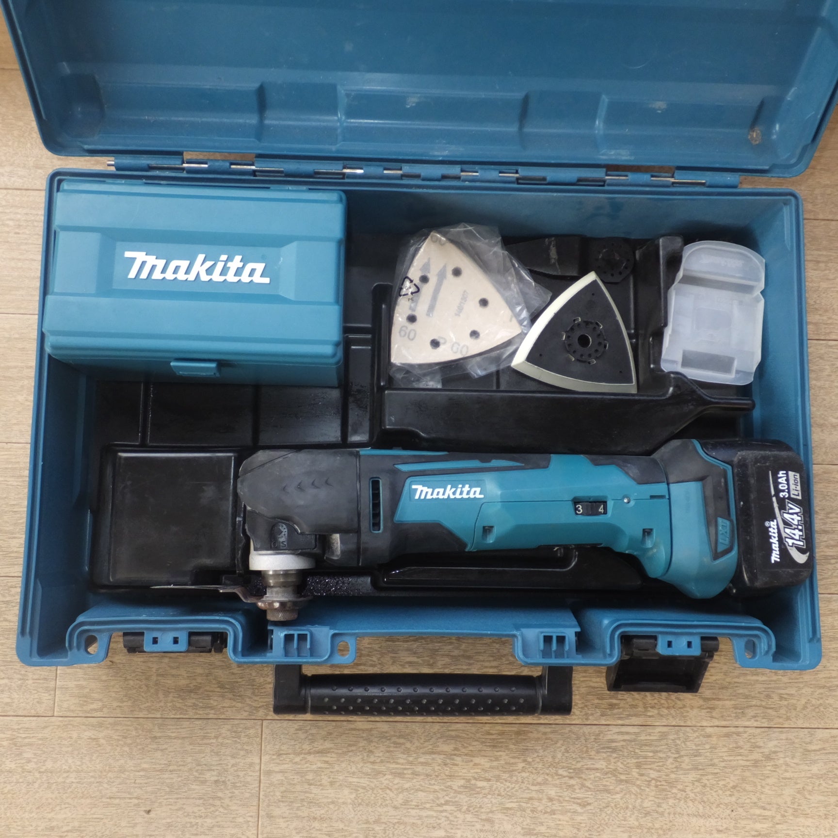 送料無料] ☆マキタ makita 充電式マルチツール TM41DRF 14.4V 充電器 