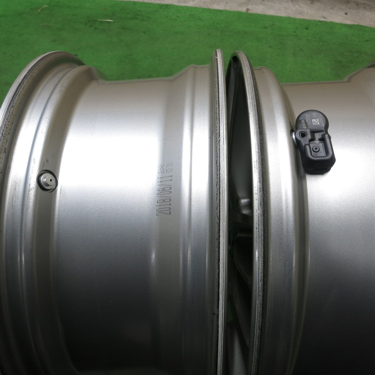 キレイ!センサー付★ECO FORME ブリヂストン製 17インチ ホイール エコフォルム 17×7J PCD114.3/5H★5091302ナホ