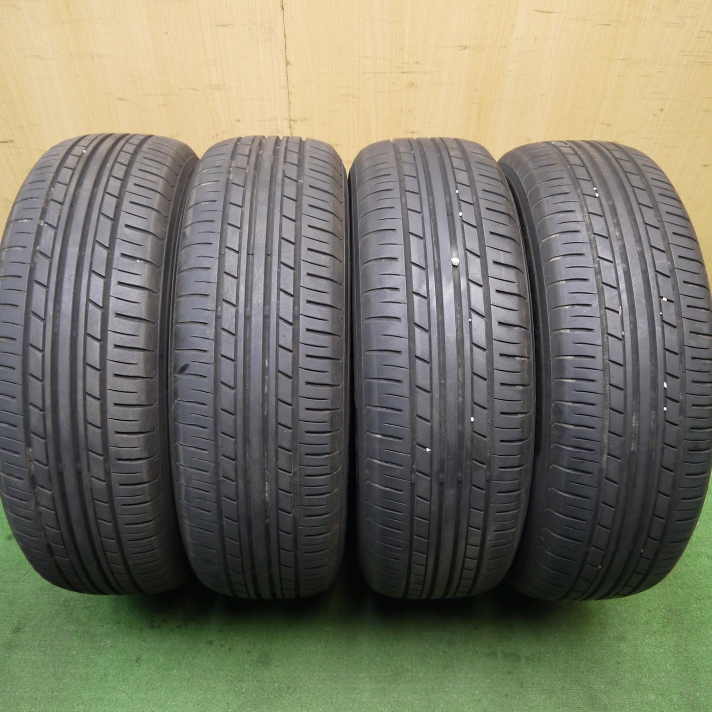 4本価格★ホンダ RF5 ステップワゴン 純正 195/65R15 ヨコハマ エコス ES31 15インチ PCD114.3/5H★5062505Hノ