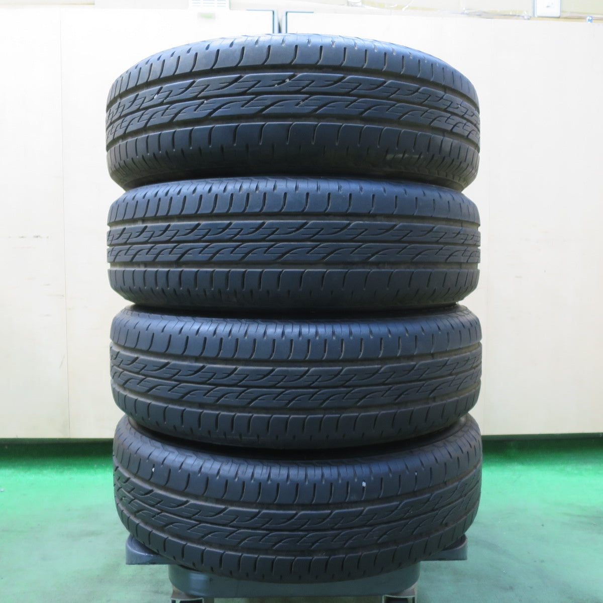 バリ溝!21年!8.5分★155/65R14 ブリヂストン ネクストリー エコピア RiZLEY ライツレー 14インチ PCD100/4H★5102413イノ