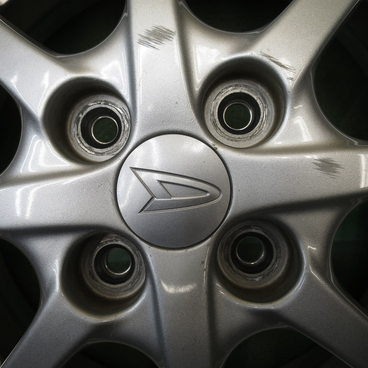 ほぼ未使用!23年◎ダイハツ ミライース 純正 155/65R14 スタッドレス グッドイヤー アイスナビ7 14インチ PCD100/4H◎6101204NJス