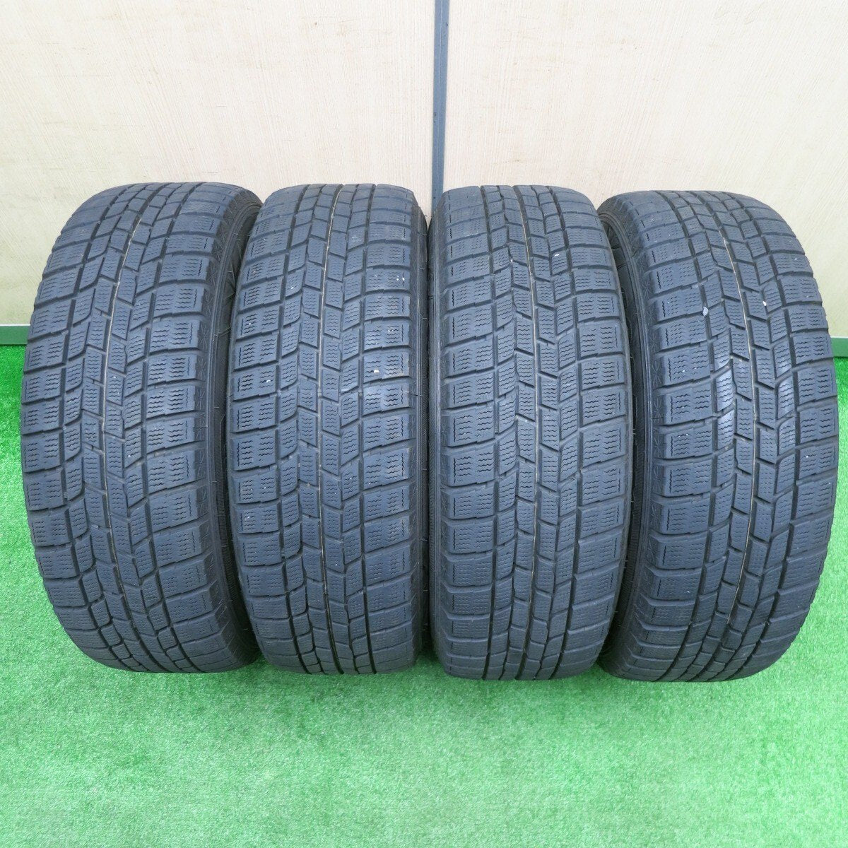 キレイ★スタッドレス 195/65R15 グッドイヤー アイスナビ6 ravrion RM01 ラブリオン PCD114.3/5H★4092204NJス