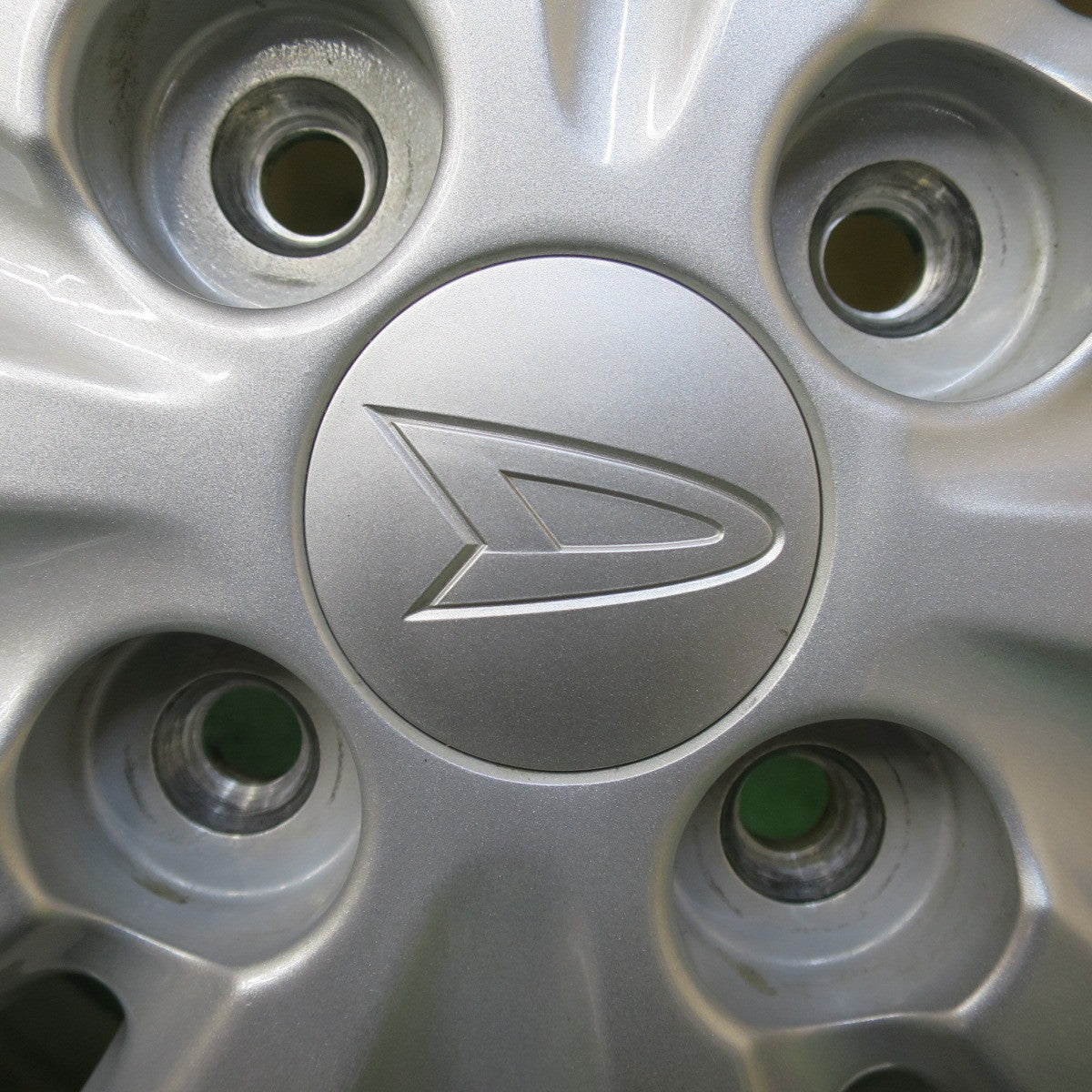 バリ溝!22年!キレイ!9.5分以上★ダイハツ タント カスタム 純正 155/65R14 スタッドレス ダンロップ ウインターマックス03 14インチ PCD100/4H★5051202イス