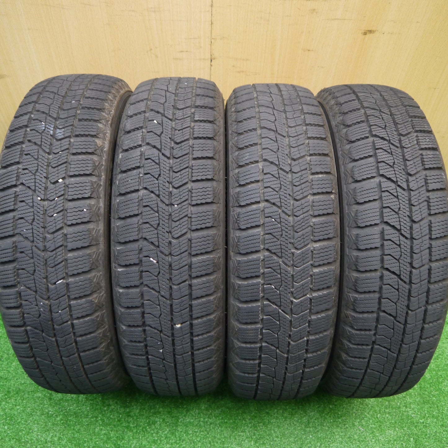バリ溝!23年!キレイ!9.5分★スタッドレス 155/65R14 トーヨー オブザーブ GIZ2 TEAD テッド 14インチ PCD100/4H★5101501Hス