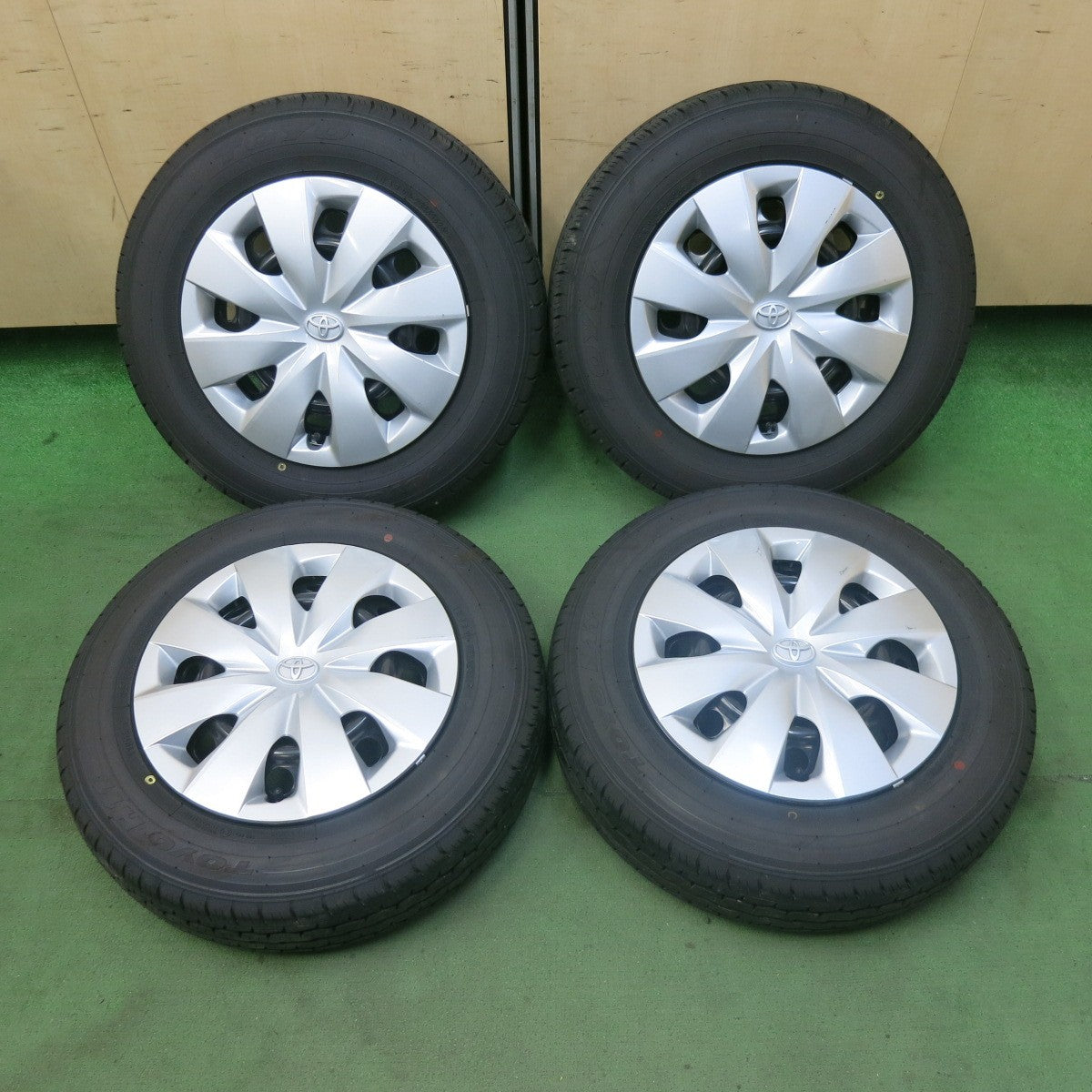 新車外し！25年☆トヨタ プロボックス 純正 スチール 155/80R14 88/86S 