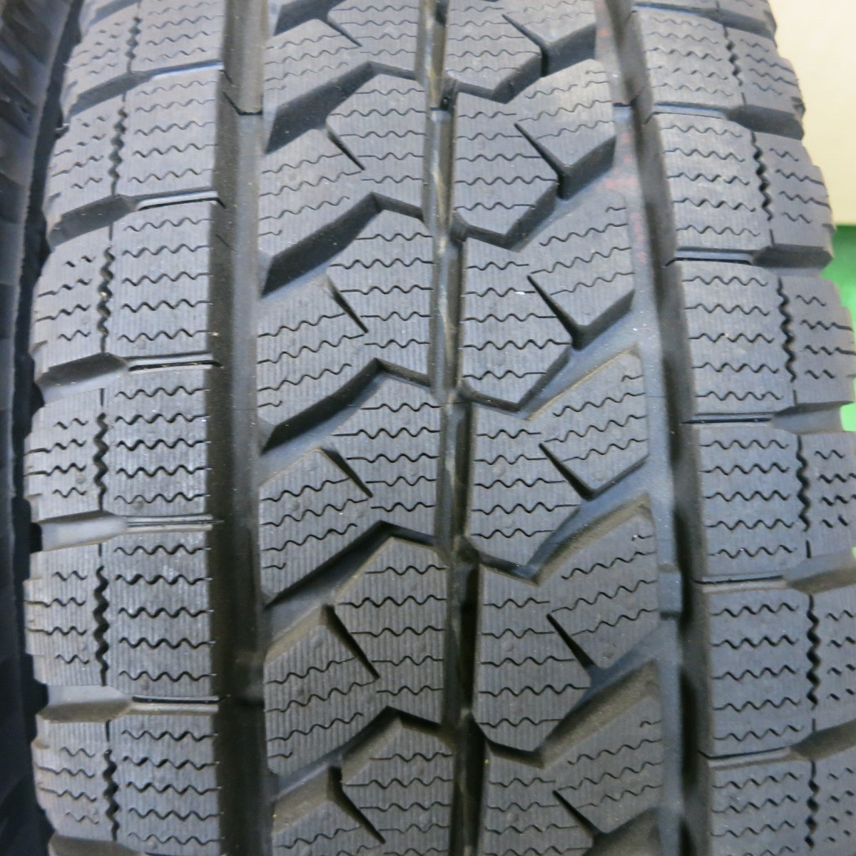 タイヤほぼ未使用!23年!2本★トラック 225/60R17.5 116/114N スタッドレス ブリヂストン ブリザック W979 TOPY スチール 127-9CS PCD222.25/6H★5060304ナス