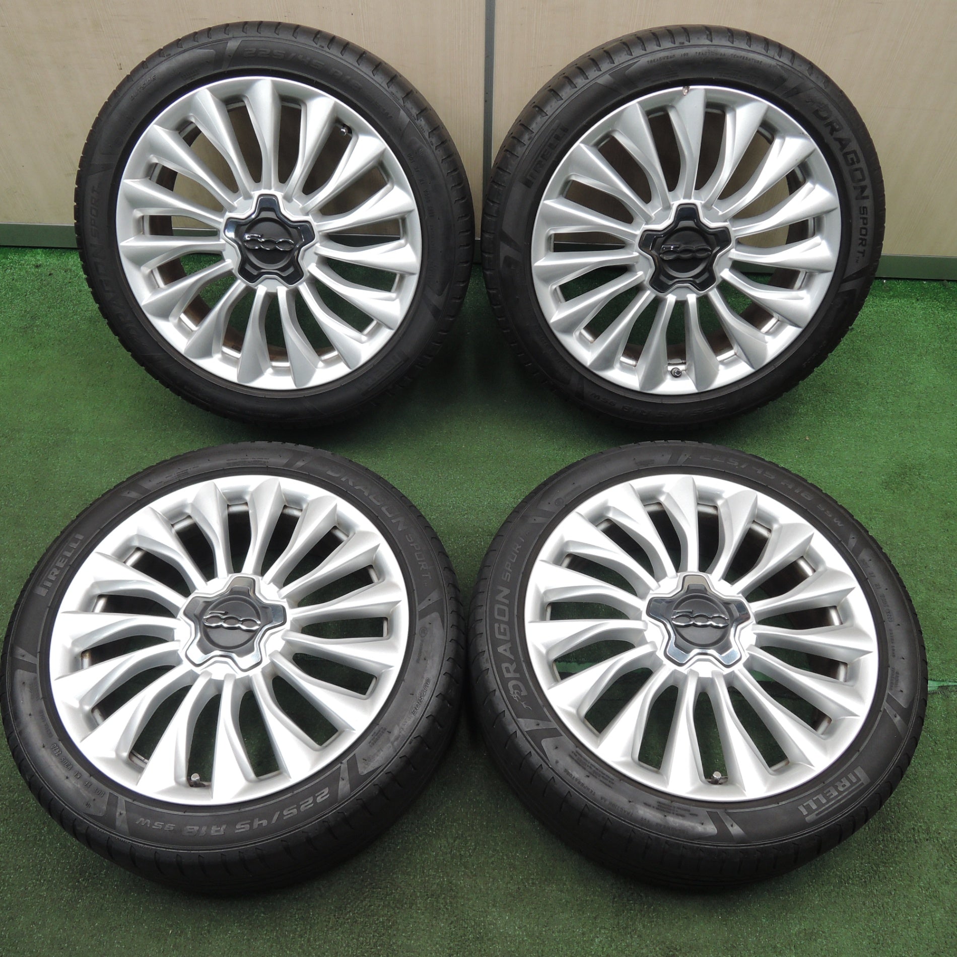 14インチホイールタイヤセット　バリ溝 14インチ バリ溝 175/65R14 5.5J+50 100 コンパクトカー 中古タイヤ