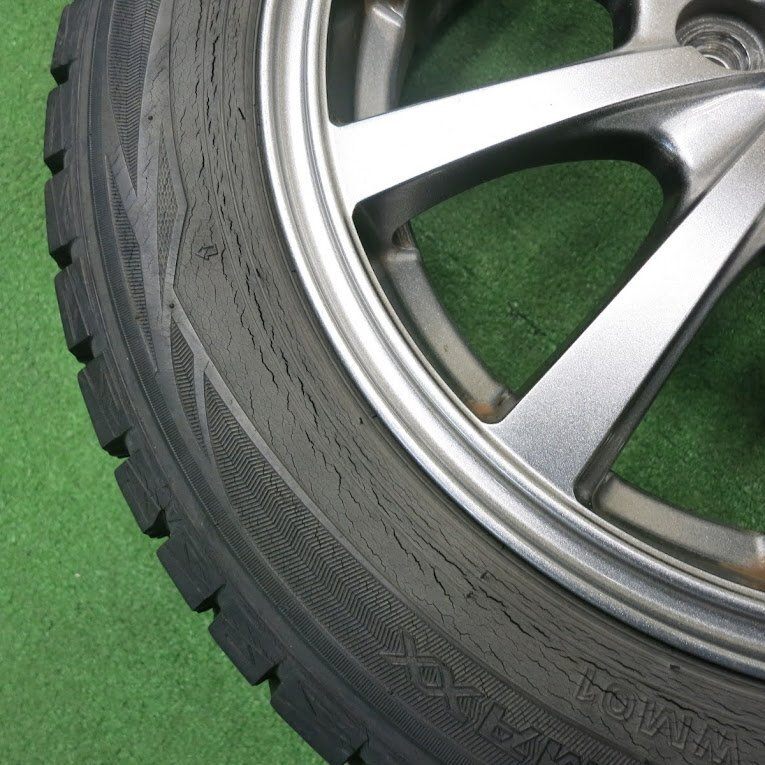 4本価格★スタッドレス 155/65R14 ダンロップ ウインターマックス WM01 Eurotech MANARAY SPORT PCD100/4H★4120709NJス