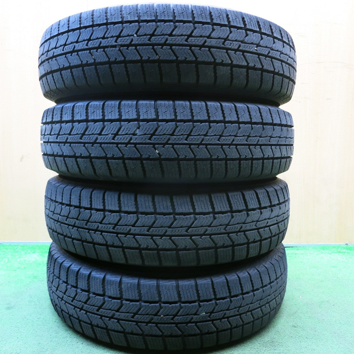 バリ溝!24年!9分★スタッドレス 145/80R13 トーヨー オブザーブ GIZ3 スチール ホイール 13インチ PCD100/4H★5092705HAス