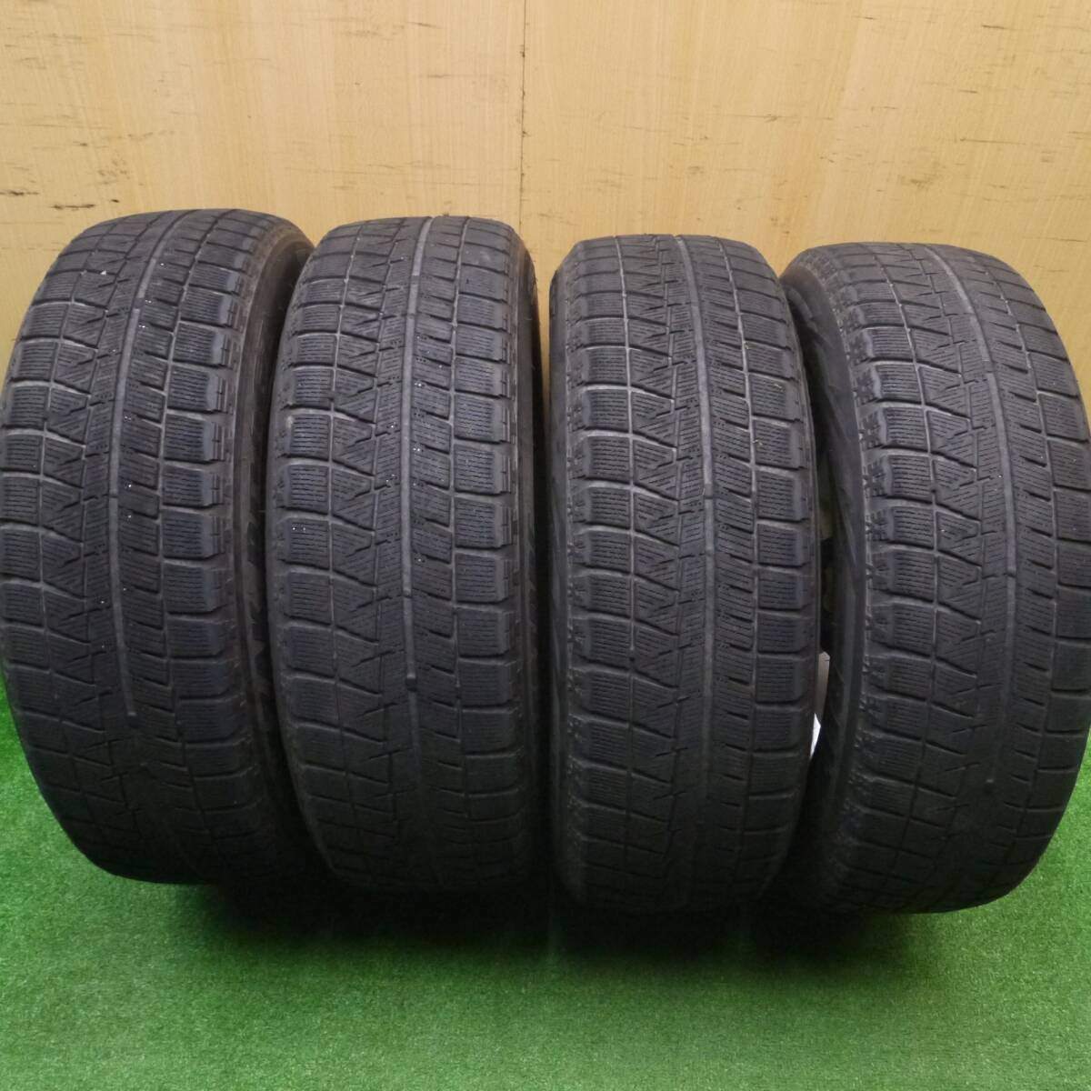 キレイ★EUROMAGIC SPORT-S02 195/65R15 スタッドレス ブリヂストン REVO GZ ユーロマジック PCD114.3/5H★4091003Hス