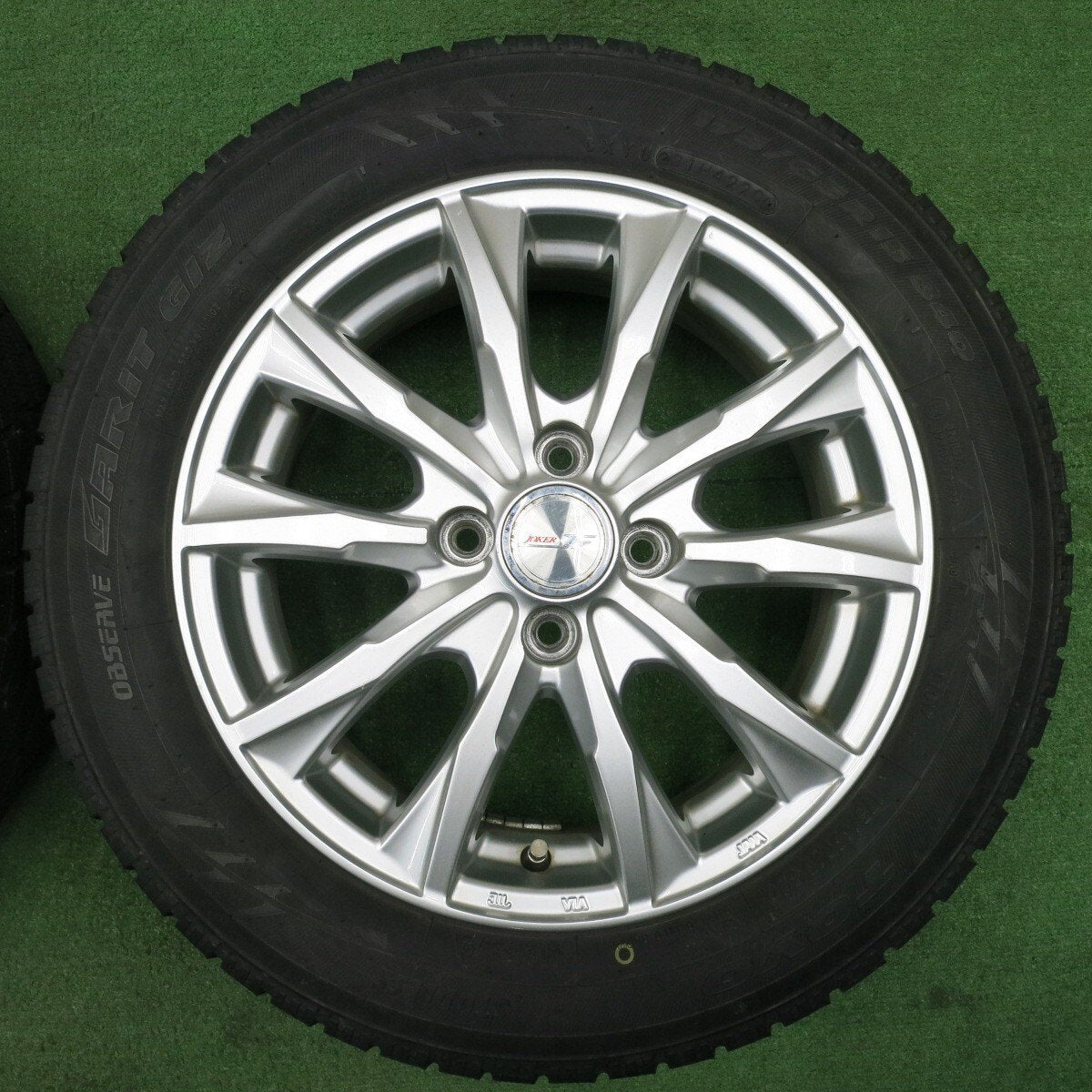 バリ溝!キレイ!8.5分★スタッドレス 175/65R15 トーヨー オブザーブ ガリット GIZ JOKER ジョーカー 15インチ PCD100/4H★5010502NJス