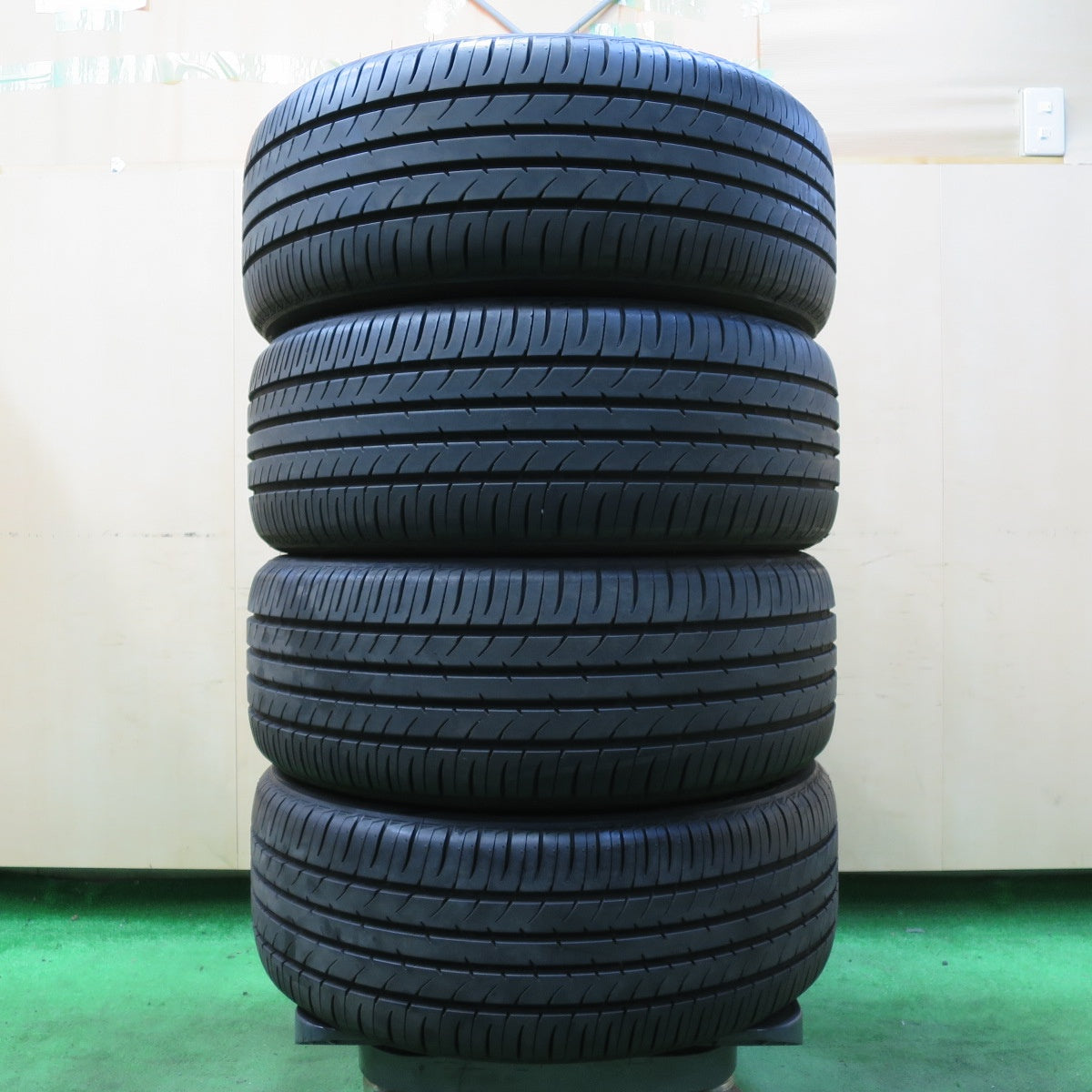 送料無料* バリ溝！21年！9.5分☆205/45R17 トーヨー ナノエナジー3 