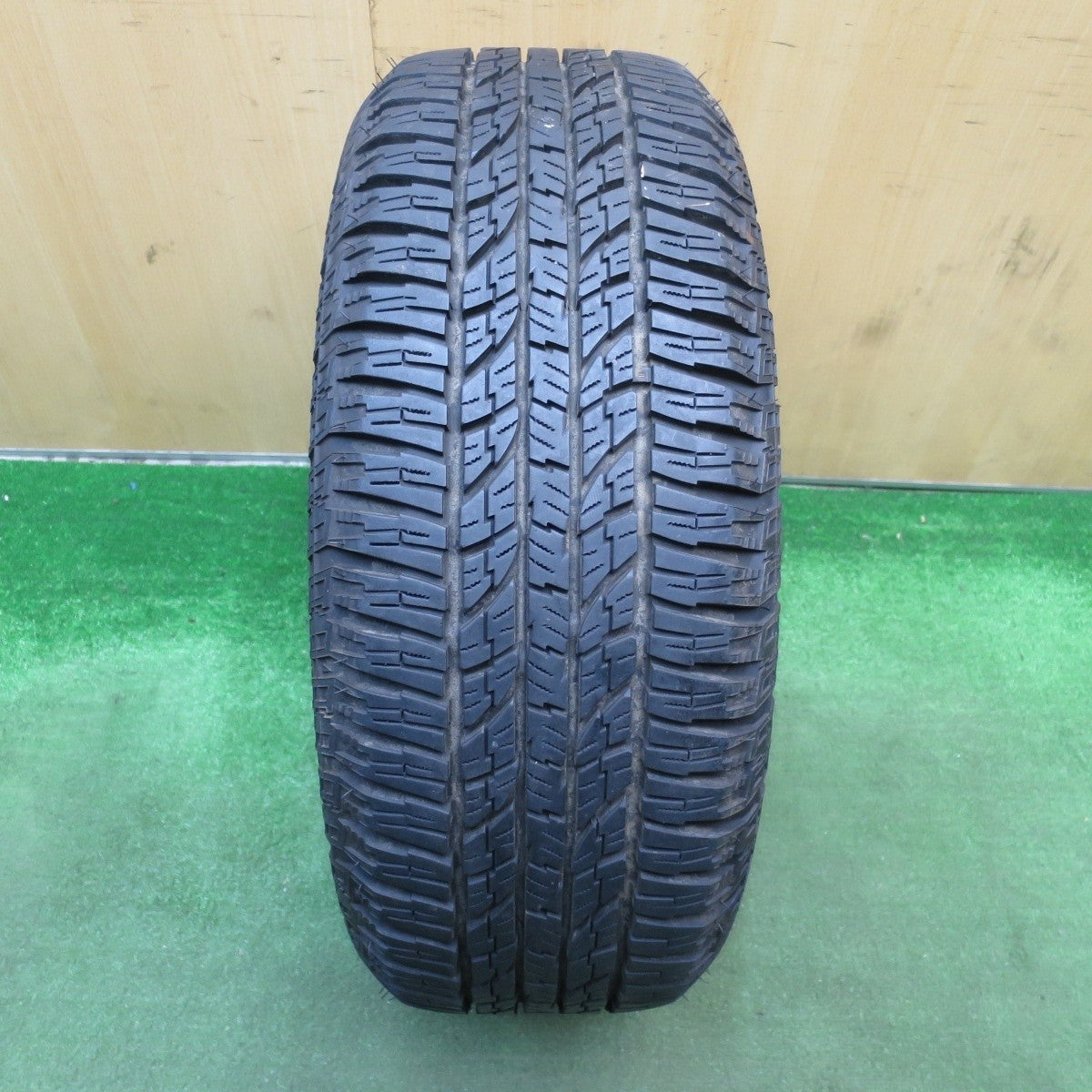 バリ溝 綺麗 9.5分 1本★DEAN COLORADO 215/60R16 ヨコハマ A/T G015 ディーン コロラド PCD112 120/5H マルチ★5031102Hノ
