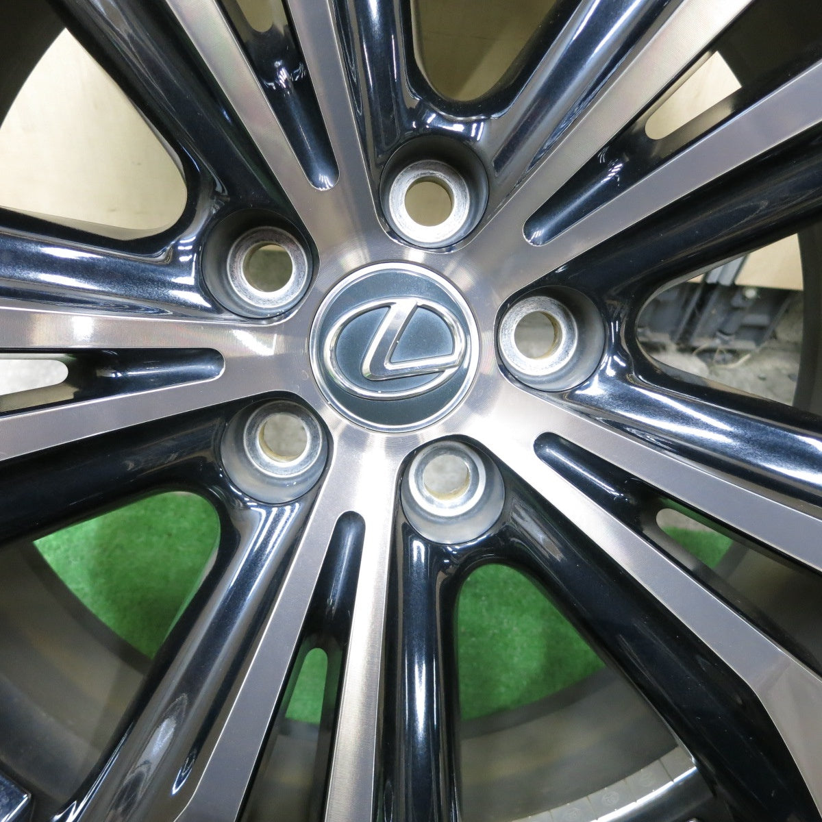 センサー付!キレイ★レクサス 20系 RX バージョンL 純正 ホイール ブロンズ カラー 20インチ 20×8J PCD114.3/5H★5083005ナホ