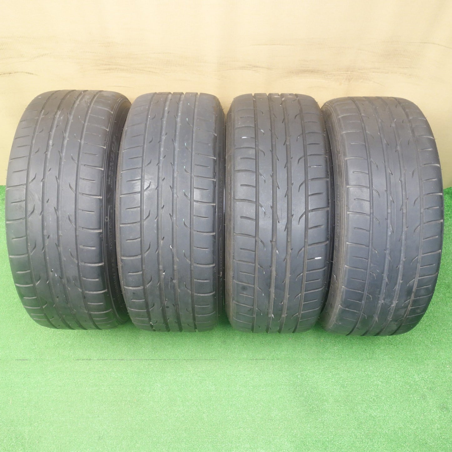 バリ溝!22年!9.5分★WedsSport SA-10R 225/40R18 ダンロップ DIREZZA DZ102 ウェッズスポーツ ディレッツァ 18インチ PCD114.3/5H★6041001KTノ