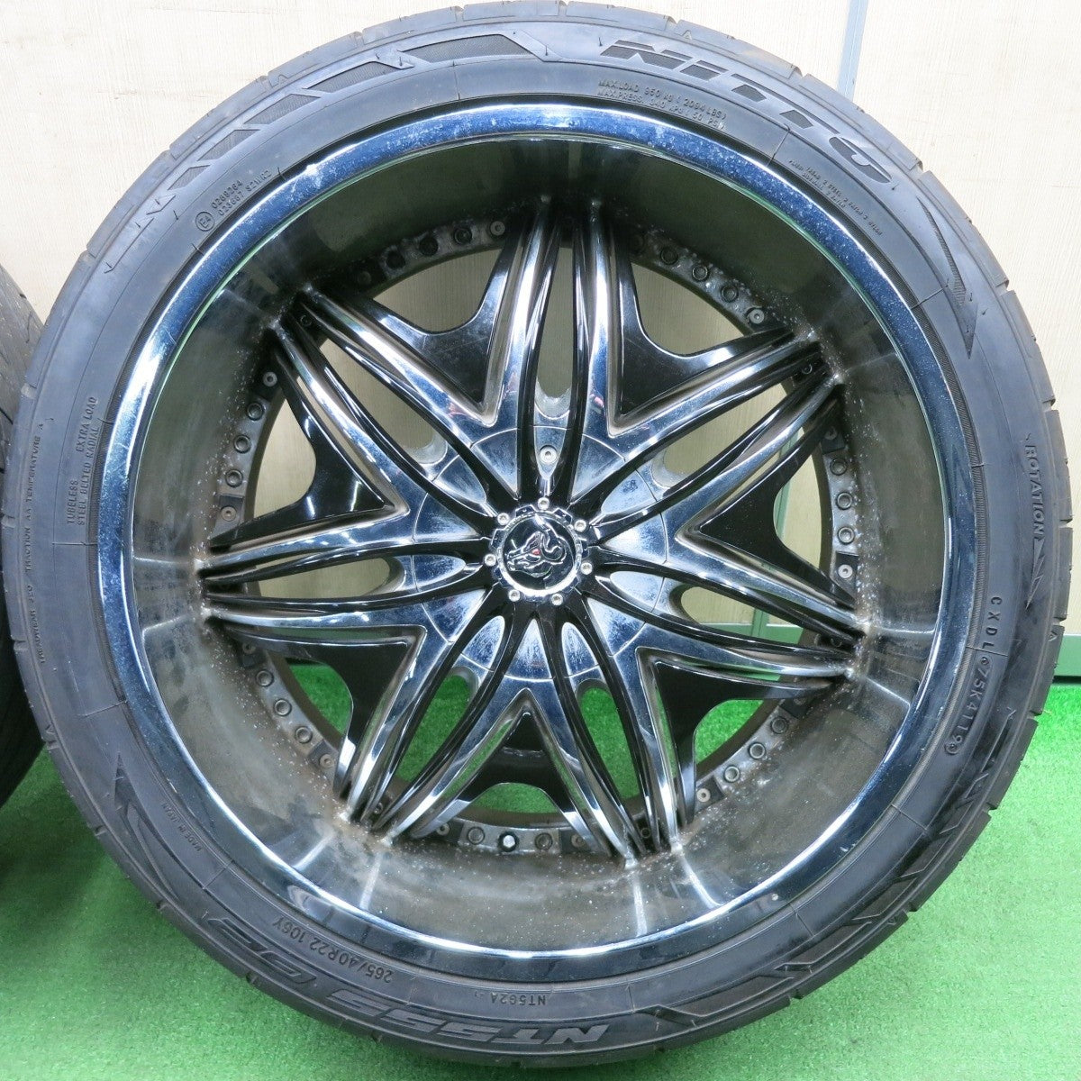 4本価格★DIABLO MORPHEUS 265/40R22 ニットー NT555 G2 ディアブロ モーフィアス 22インチ PCD139.7/6H★5020601TNノ