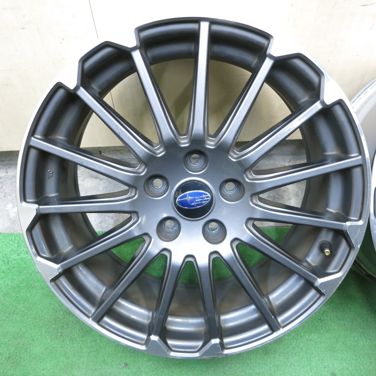 4本価格★スバル レヴォーグ STI スポーツ 純正 ホイール 18インチ 18×7.5J PCD114.3/5H★5090103ナホ