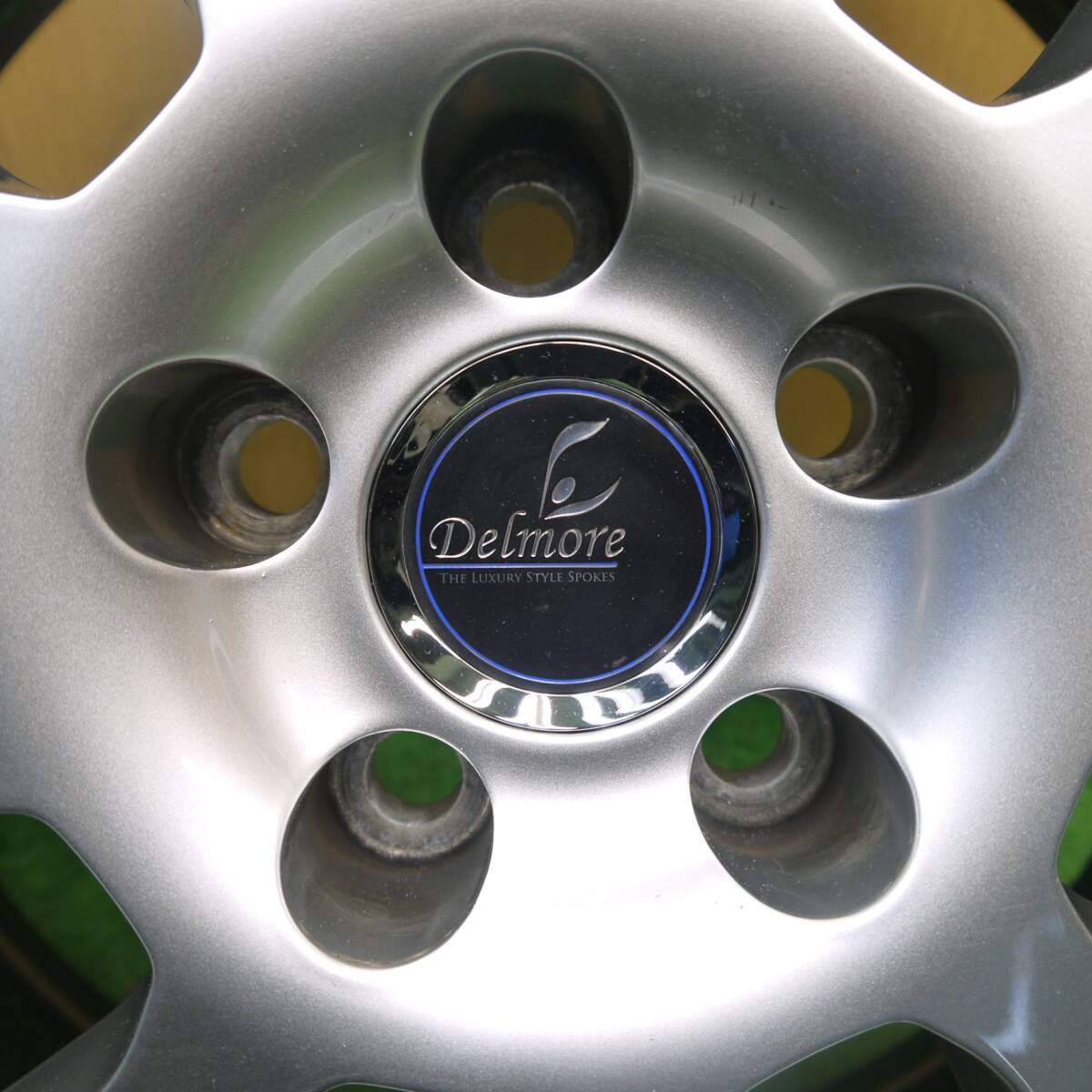 気圧センサー付 綺麗★レクサス 等 Delmore LC.S weds 18インチ デルモア ウェッズ ホイール 18×8J PCD114.3/5H★5040807Hホ
