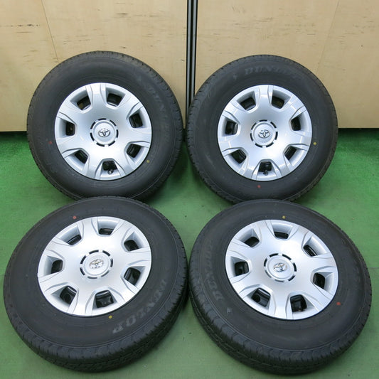 新車外し!22年★トヨタ 200系 ハイエース 純正 スチール 195/80R15 107/105N ダンロップ SP175N 15インチ PCD139.7/6H★5061312SYノ