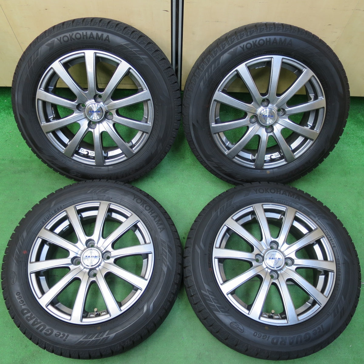 ECO FORM ホイール 15インチ　175/65R15タイヤ付き　バリ溝 ECO FORM ホイール 15インチ 175/65R15タイヤ付き バリ溝