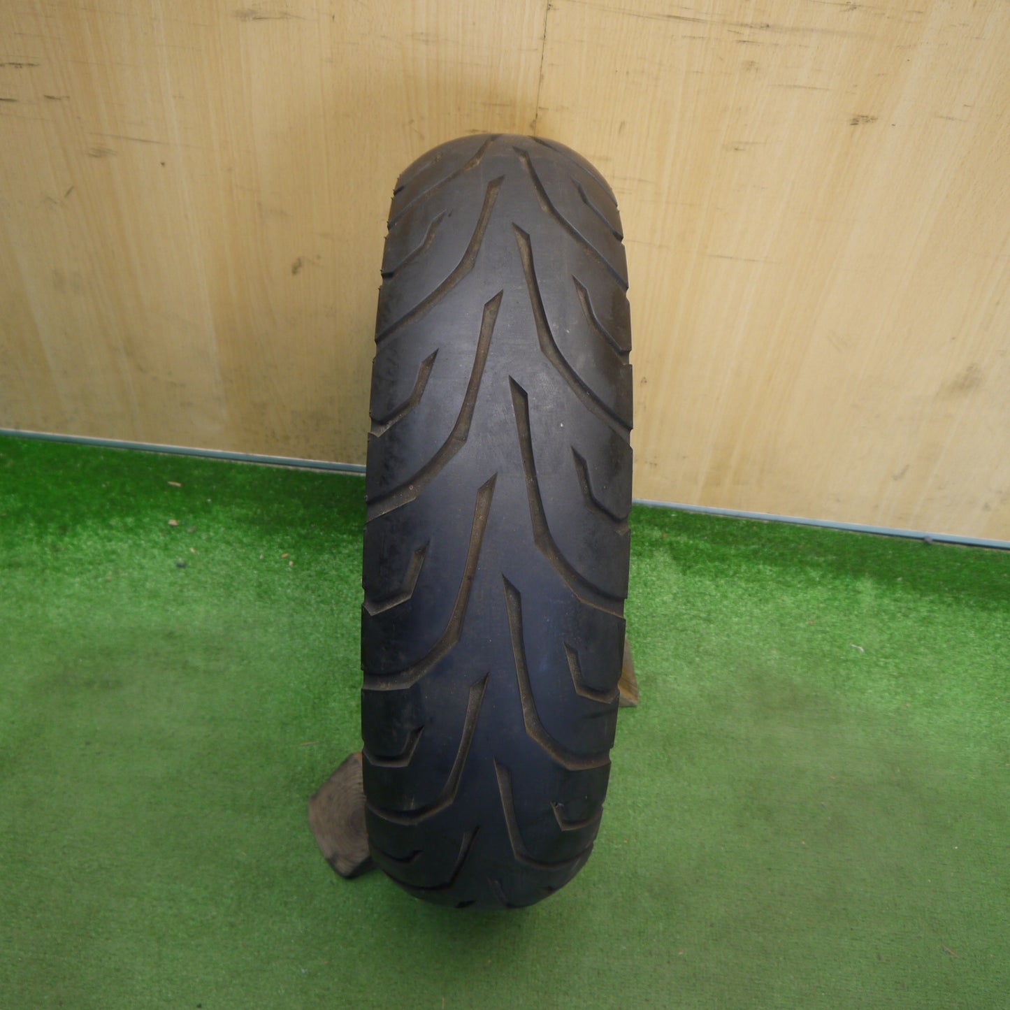 バリ溝!9.5分!1本★スズキ RGV250 Γ ガンマ 純正 150/70-17 ダンロップ ARROWMAX GT501 17×MT4.50 17インチ バイク フロント★6042703Hノ