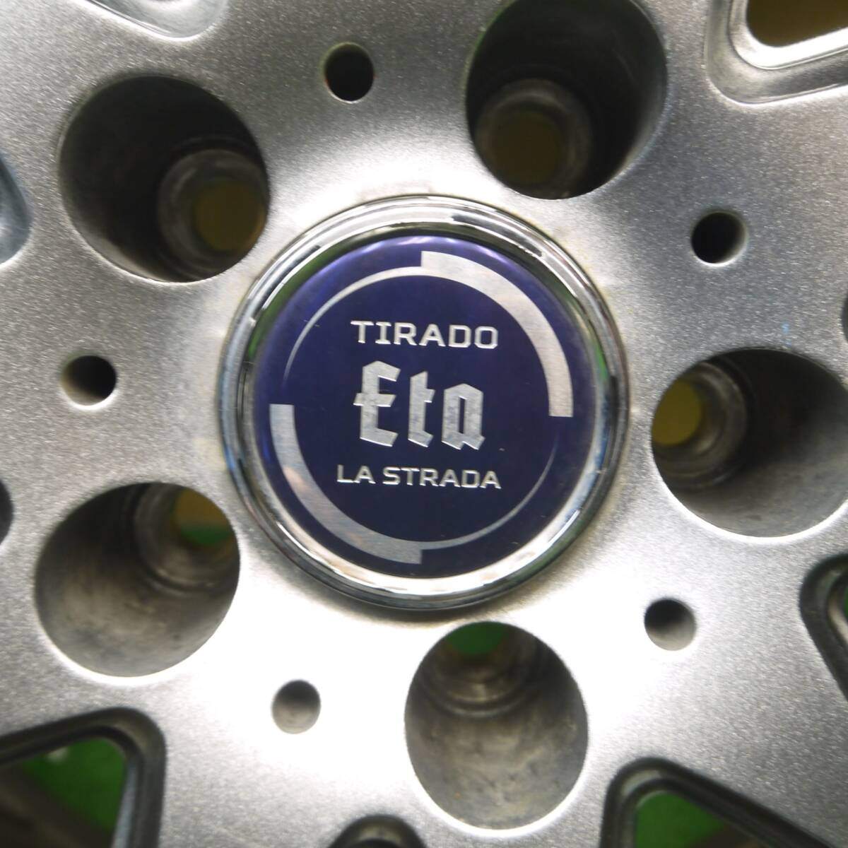 バリ溝!22年!キレイ!9.5分★スタッドレス 215/60R17 ヨコハマ アイスガード iG60 TIRADO Eta LA STRADA ティラード ラストラーダ 17インチ PCD114.3/5H★5011405Hス