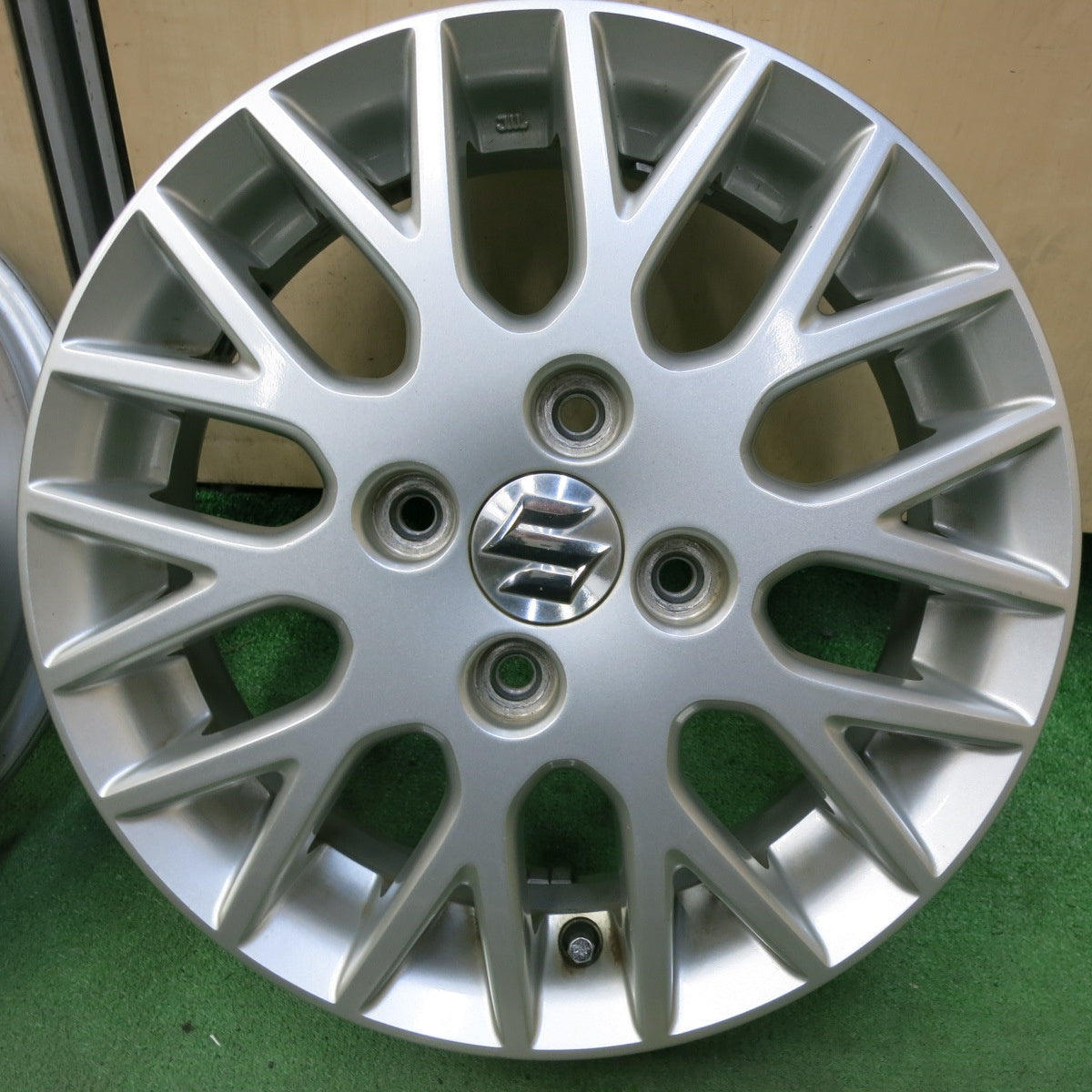 4本価格★スズキ MRワゴン 純正 ホイール 14インチ 14×4.5J PCD100/4H★5071103SYホ
