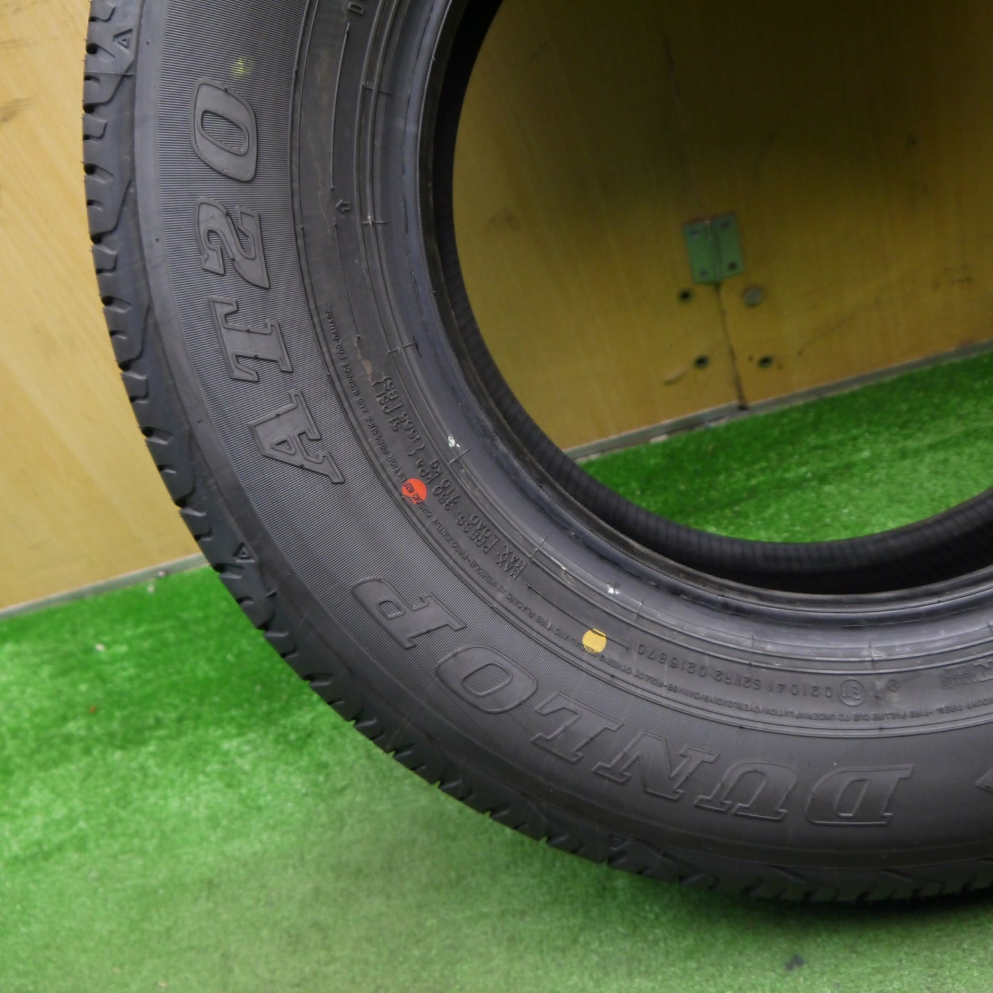 未使用!25年!1本★195/80R15 ダンロップ AT20 グラントレック 15インチ ジムニー シエラ ハイエース 等 スペア タイヤ★5050709Hノタ