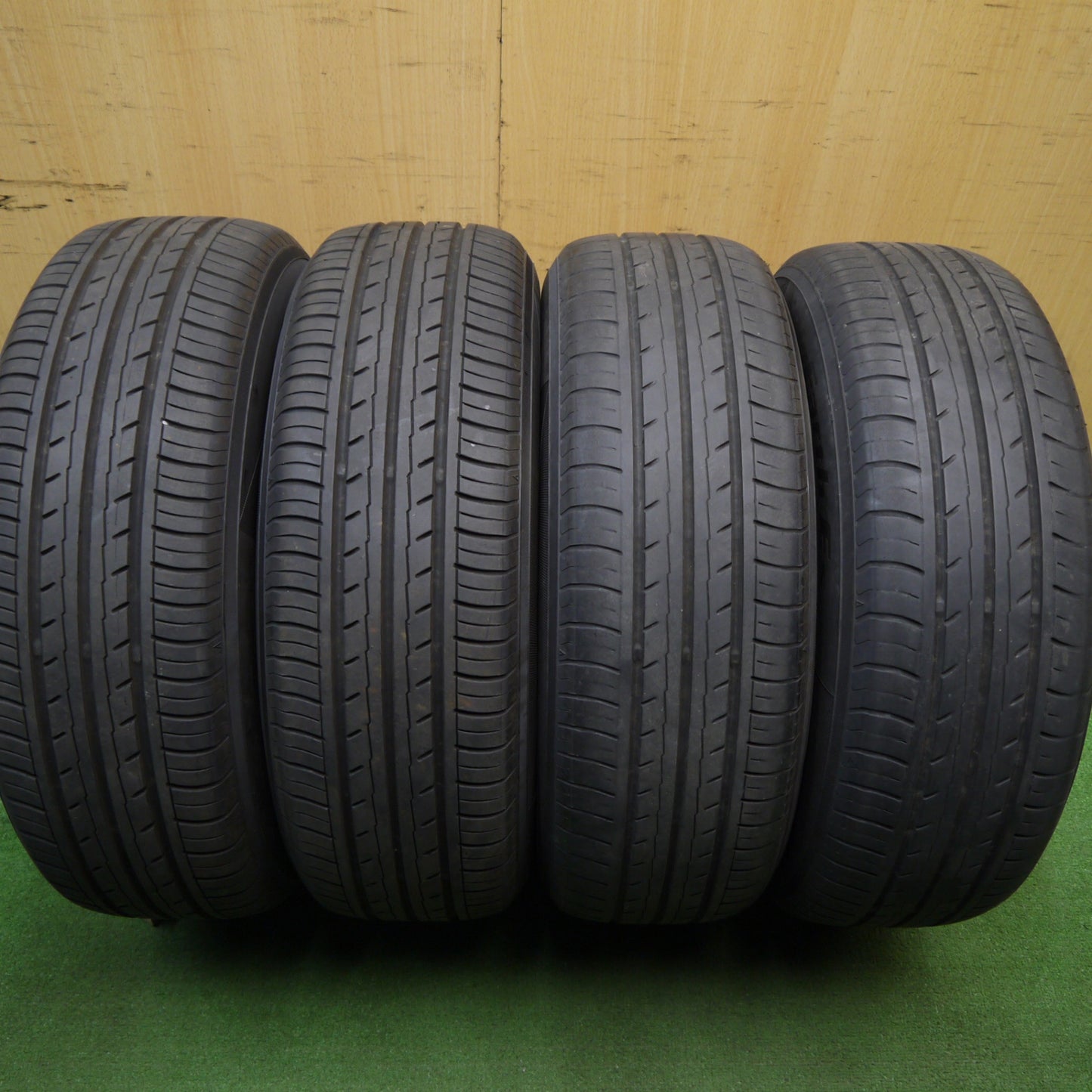 4本価格!22年★トヨタ 50系 プリウス 純正 195/65R15 ヨコハマ BluEarth-ES ES32 15インチ PCD100/5H★5041809Hノ