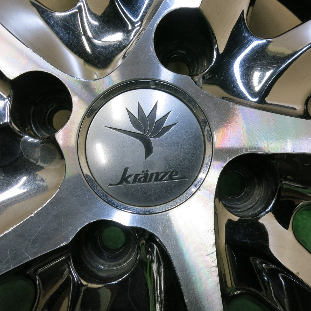 4本価格★Kranze Vishunu weds クレンツェ ヴィシュヌ ウェッズ 17インチ ホイール 17×5.5J PCD100/4H★5071107SYホ