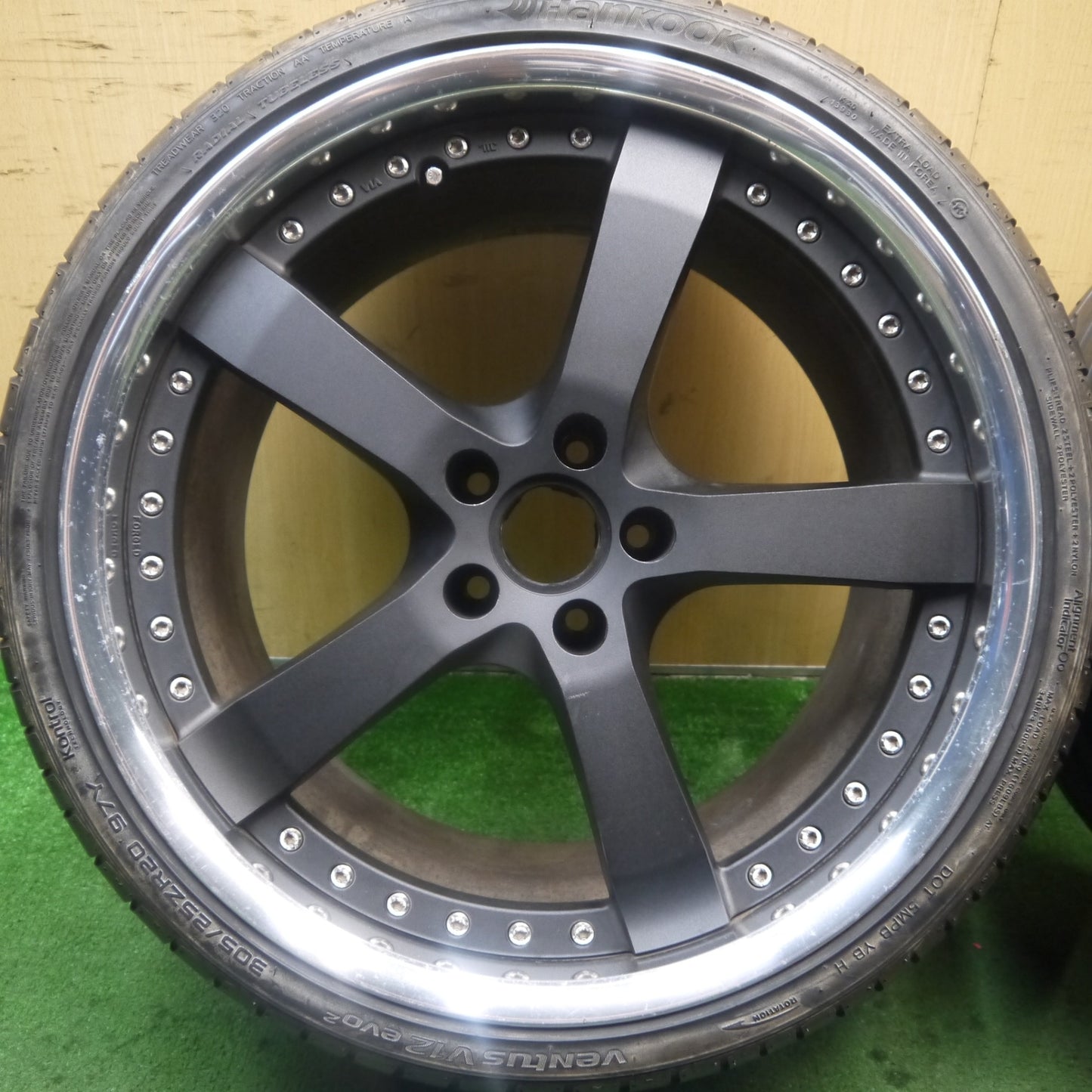 4本価格★WORK EQUIP E05 EPS-FR 245/30R20 305/25R20 ブリヂストン ポテンザ S001 ハンコック ベンタス V12 evo2 ワーク エクイップ PCD112/5H★5082701Hノ